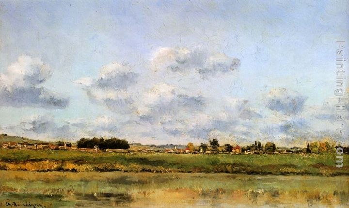Charles-Francois Daubigny Banks Of The Loing